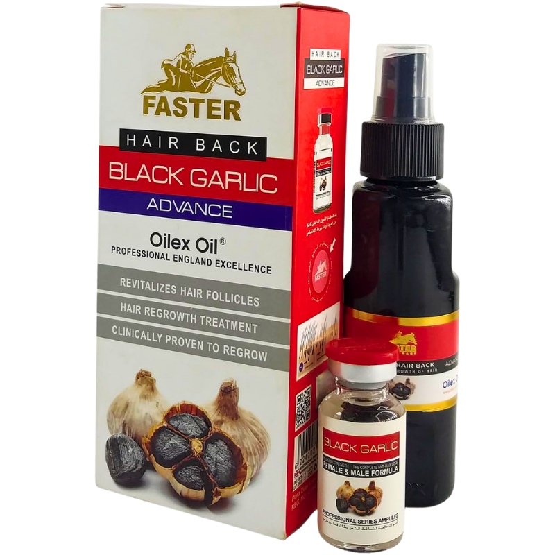 Faster oilex hair back
