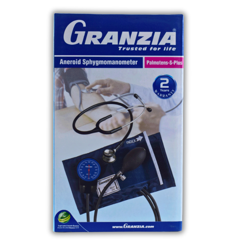 Granzia جهاز قياس الضغط الهوائي بالموتينس + سماعة