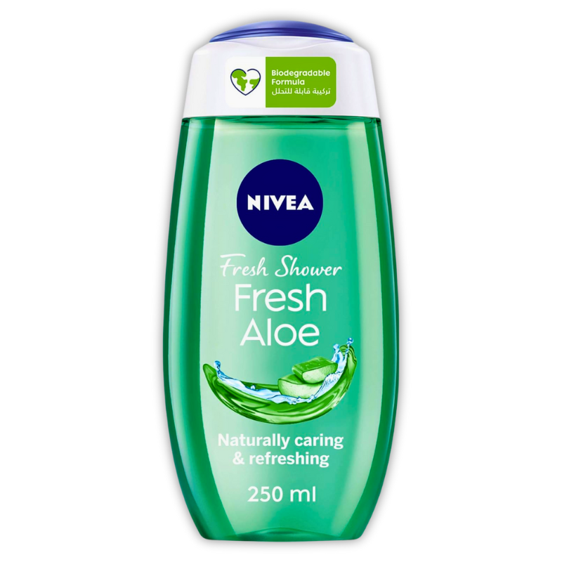 nivea shower gel fresh aloe