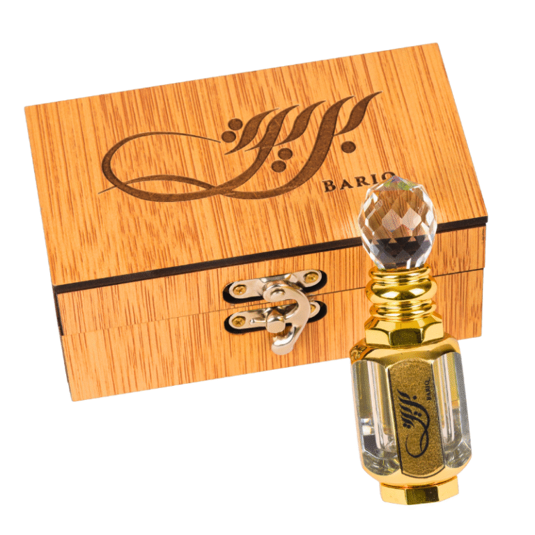 تولة عطر+بوكس خشب فاخر من بريق – هدية راقية