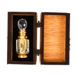 تولة عطر+بوكس خشب فاخر من بريق – هدية راقية